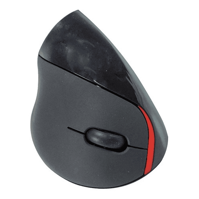 Mouse Inalámbrico Vertical Ergonómico Recargable Carpiano Color Negro 2