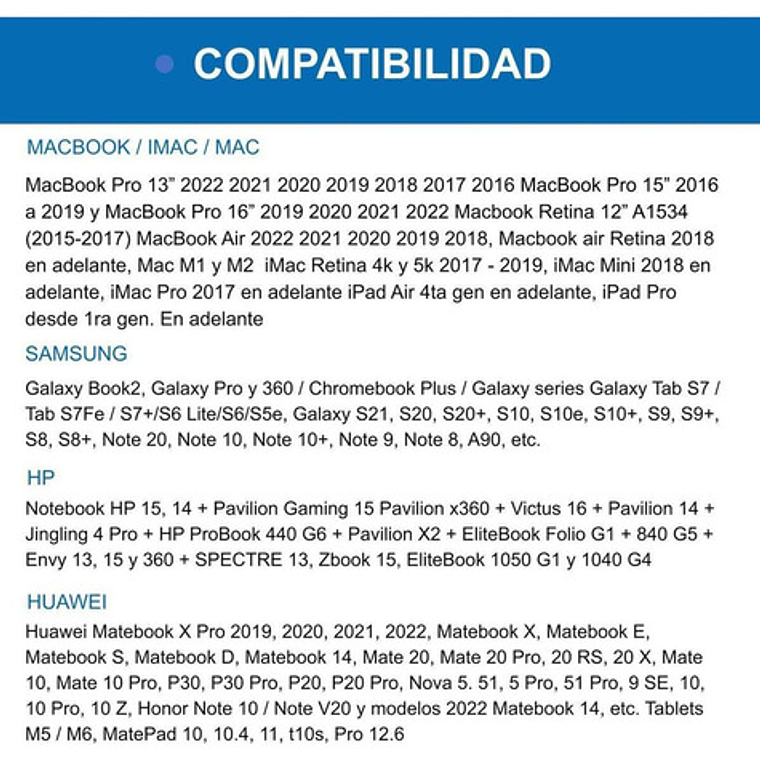 Hub Adaptador Usb Tipo C 8 En 1 Linkon Para Mac Macbook Windows 9