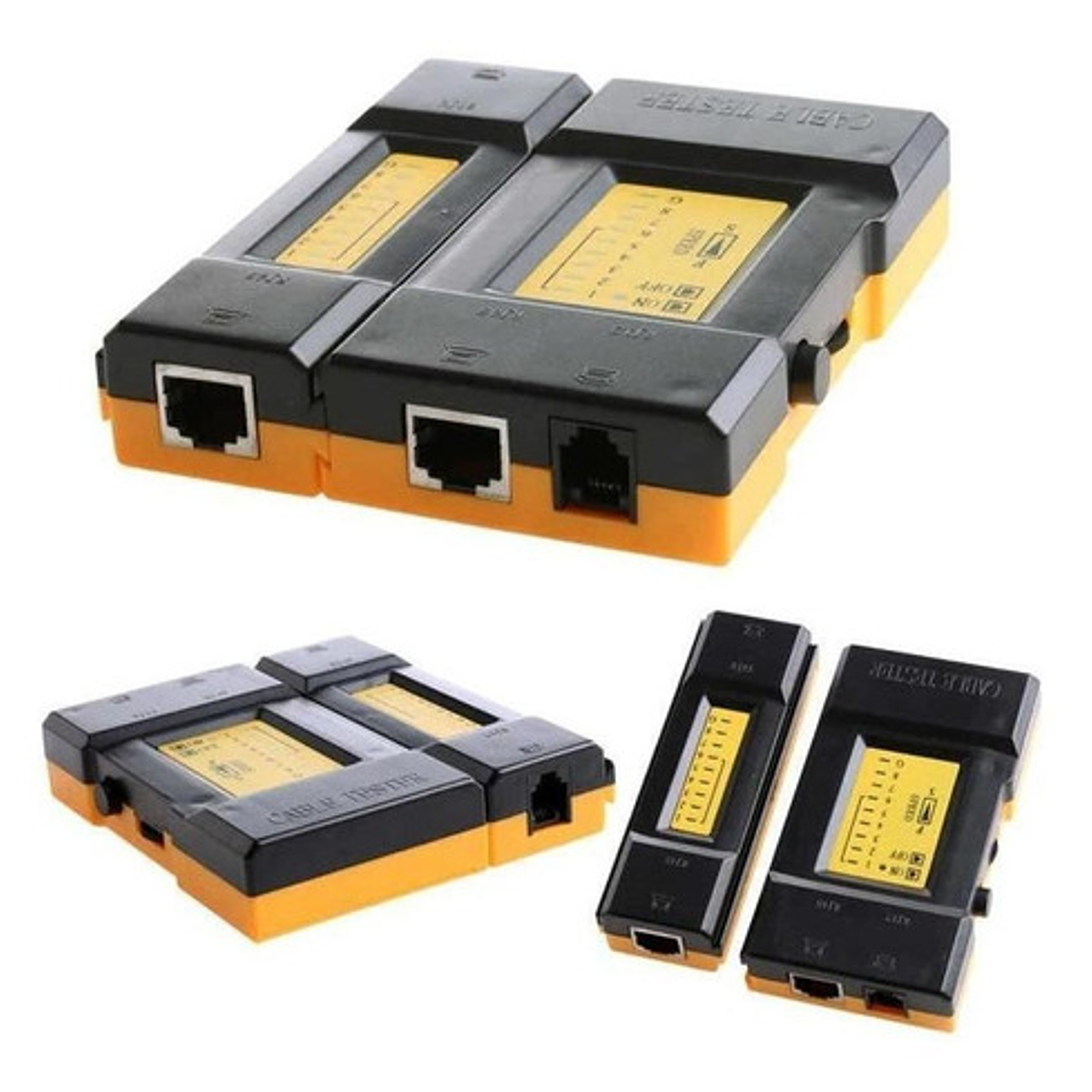 Tester Cable Red Utp Lan Telefono Rj45 Rj11 - Tecnomati 4