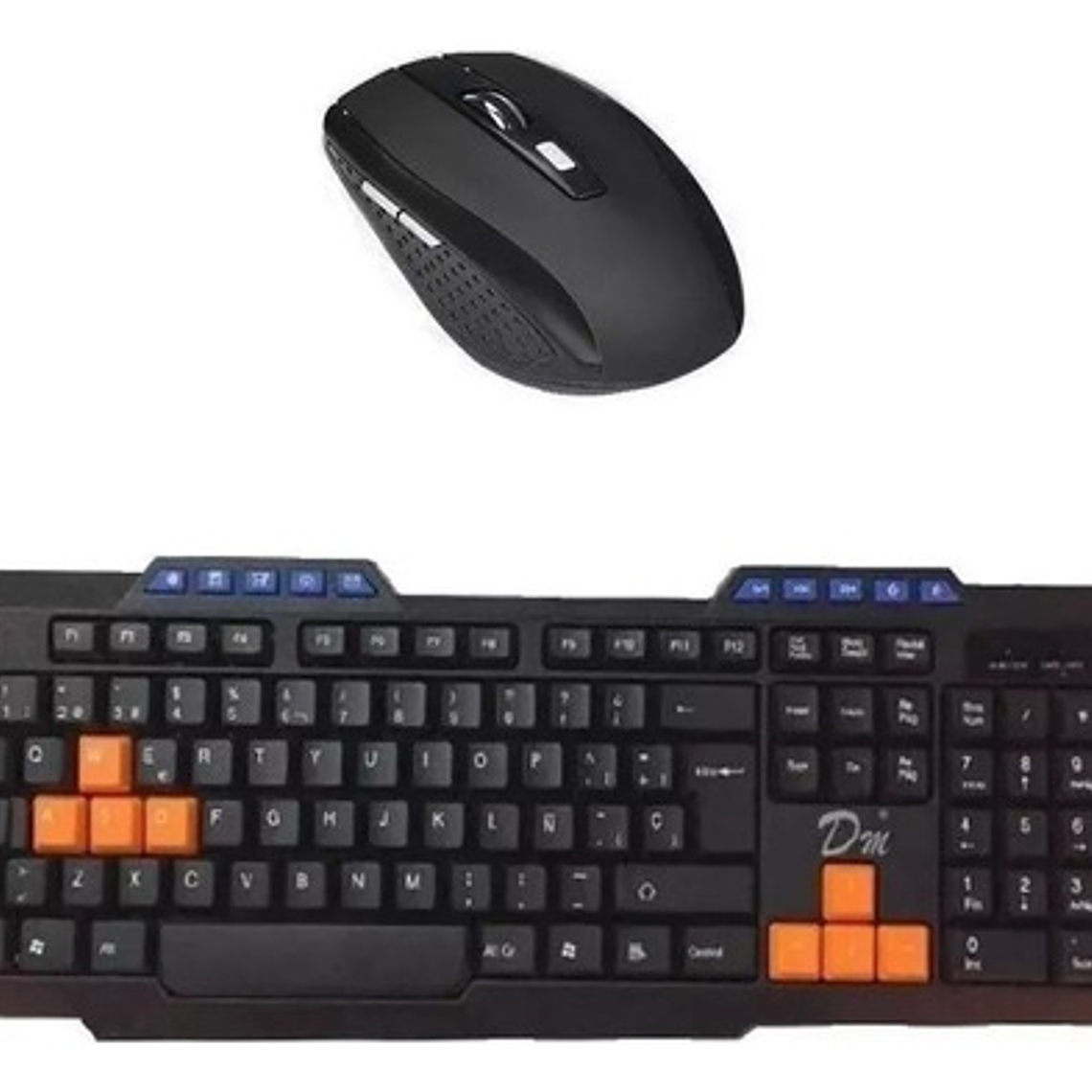 Kit Teclado Mouse Inalambrico Gamer Nuevos 1
