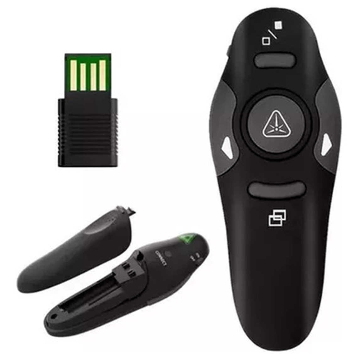 Presentador Láser Philco Usb 00300 Diseño Ergonómico Negro 1