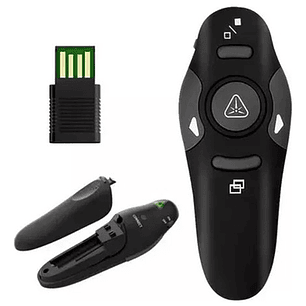 Presentador Láser Philco Usb 00300 Diseño Ergonómico Negro