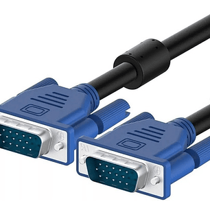 Cable Vga Largo 5 Metros Macho A Macho Monitor Pc Proyector