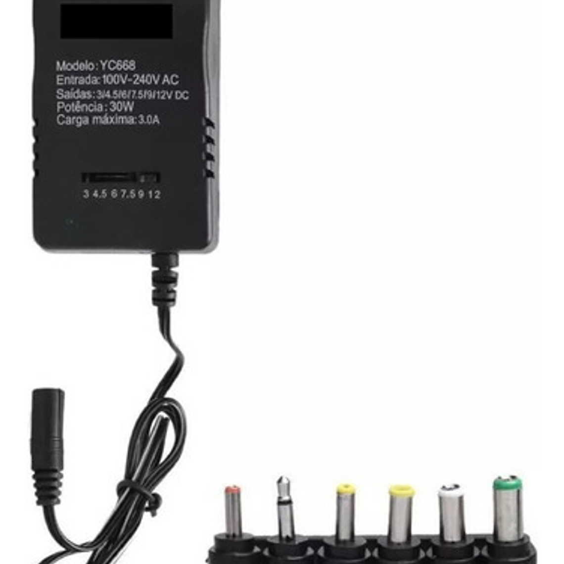 Transformador Universal 30w Regulable / Crisol Tecno 1