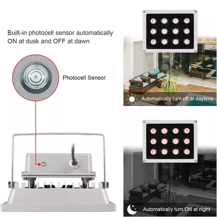 Luces Led Infrarrojo Para Camara Seguridad 4