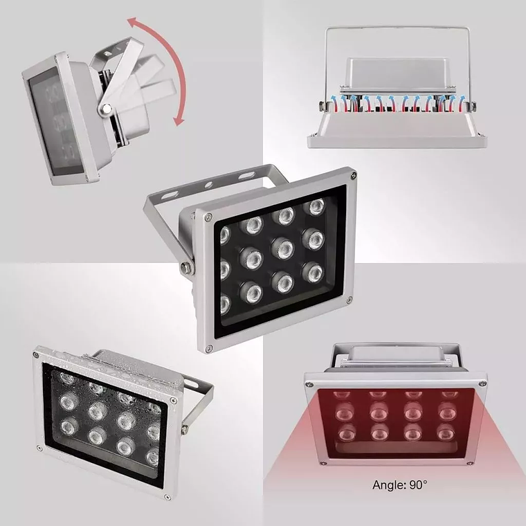 Luces Led Infrarrojo Para Camara Seguridad 5