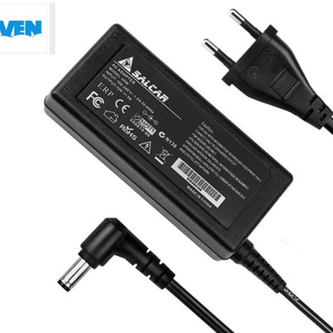 Cargador Monitor 12v 5a 5.5*2.5mm 1