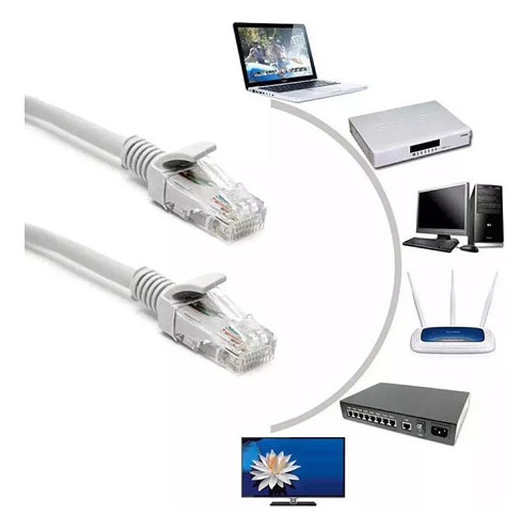 Cable De Red Utp Cat6e Aleación 100mts 2