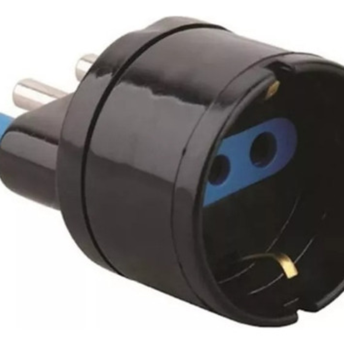 Adaptador Enchufe Europeo Schuko A Italiano Chile 4.8 A 4.0 1