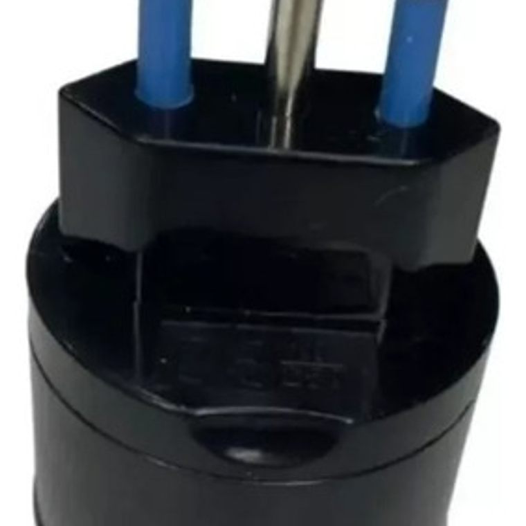 Adaptador Enchufe Europeo Schuko A Italiano Chile 4.8 A 4.0 2