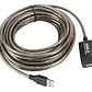Cable Extensor Usb 2.0 Activo Amplificado Lotus Lt-usb020, 20 M - Miniatura 3