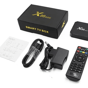 Tv Box X96 Mini 4k 2gb+16gb Ram Incluye Canales Pagados