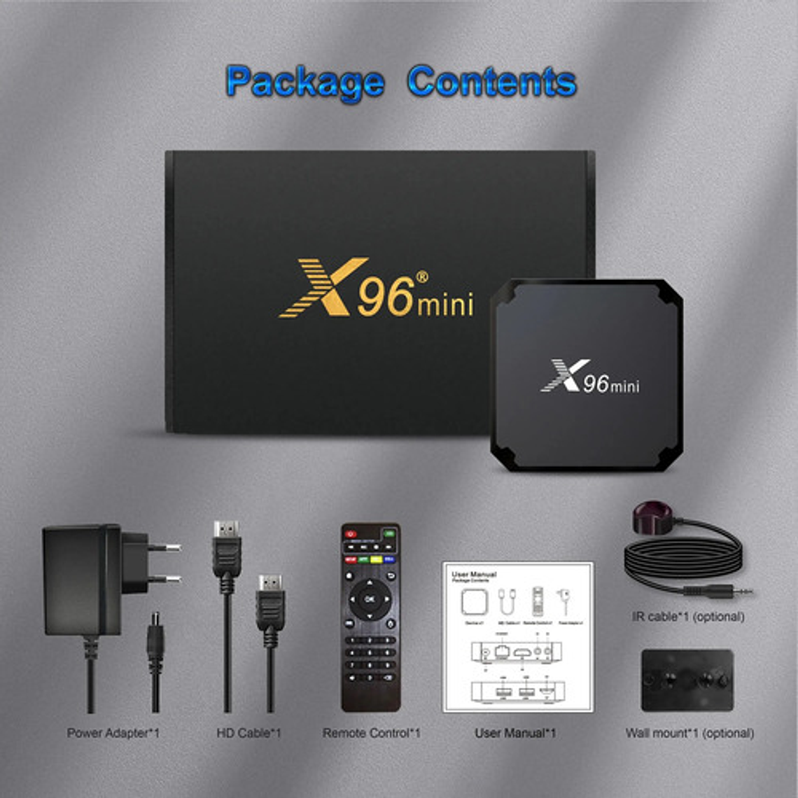 Tv Box X96 Mini 4k 2gb+16gb Ram Incluye Canales Pagados 5