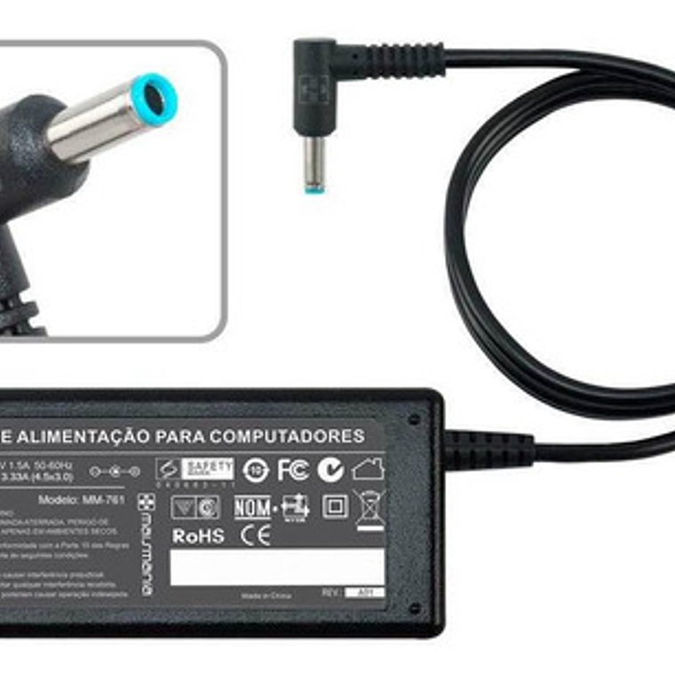 Suministro De Cargador Para Portátil Hp Pavilion 14-n010br Con Enchufe Azul 4