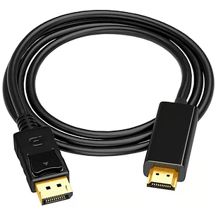 Cable Dp Display Port Macho A Hdmi Macho, 1.8m