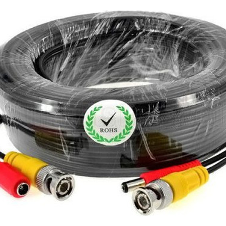 Cable Bnc  Cámara De Seguridad 60mts Cctv Calidad 1