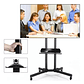 Soporte Movil Con Ruedas Para Televisores 32-65  (universal) - Miniatura 3