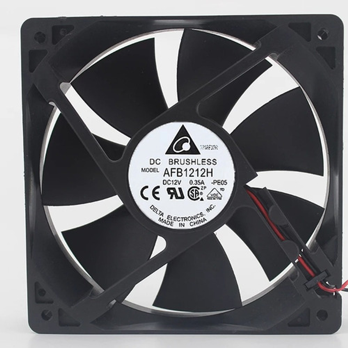 Ventilador Negro 12x12 Con Caja 1