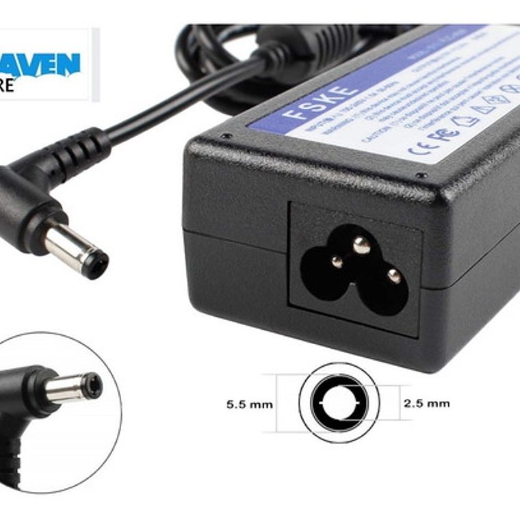 Cargador Toshiba 19v 3.95a 75w 2