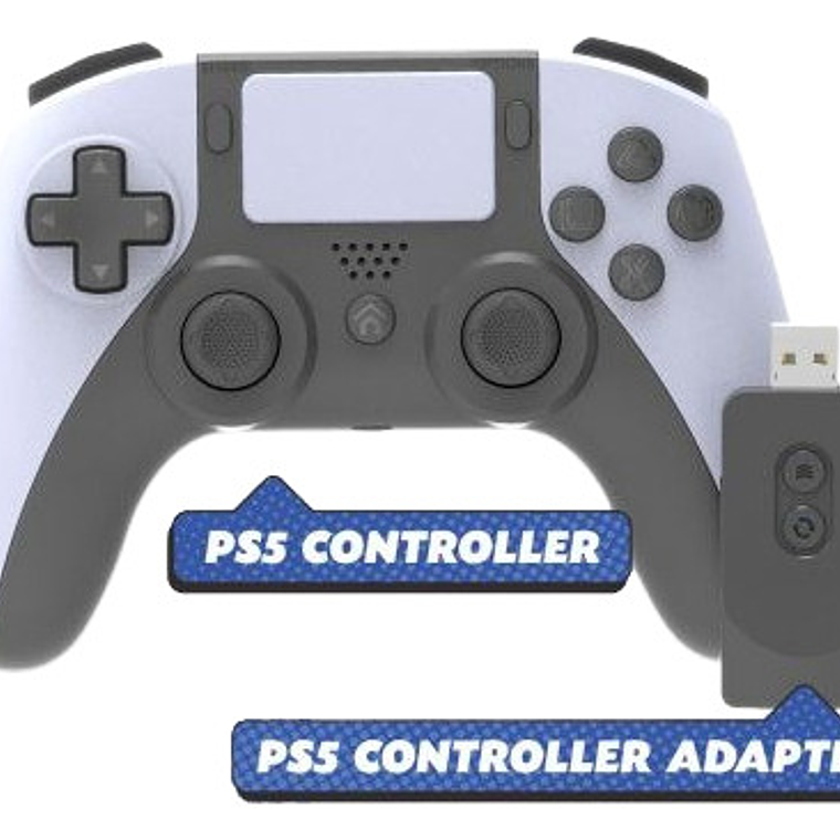 Control Joystick Inalámbrico Para Ps5 Color Blanco 4