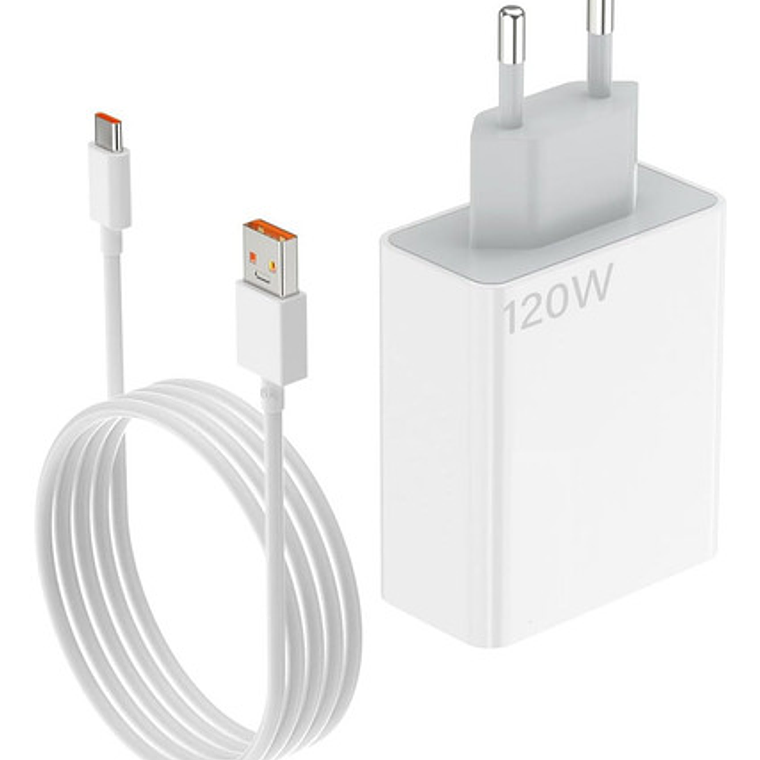 Cargador Pared 120w Usb Tipo C Ultra Rapida + Cable Generico 1
