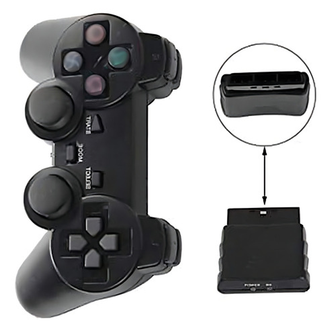 Control De Joystick Inalámbrico Compatible Con Ps2 5