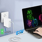 61w Tipo C Macbook Air/pro Cargador Rápido 20.3v 3a 2m Cable - Miniatura 2