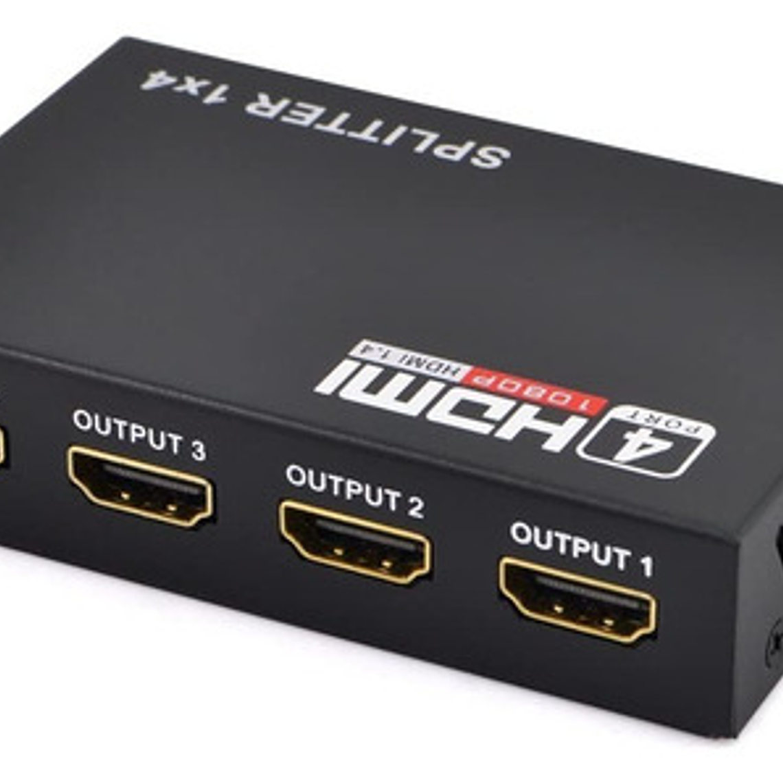Splitter Hdmi 1x4 Activo 1.4 Full-hd 1080p Soporta 3d 4k 3