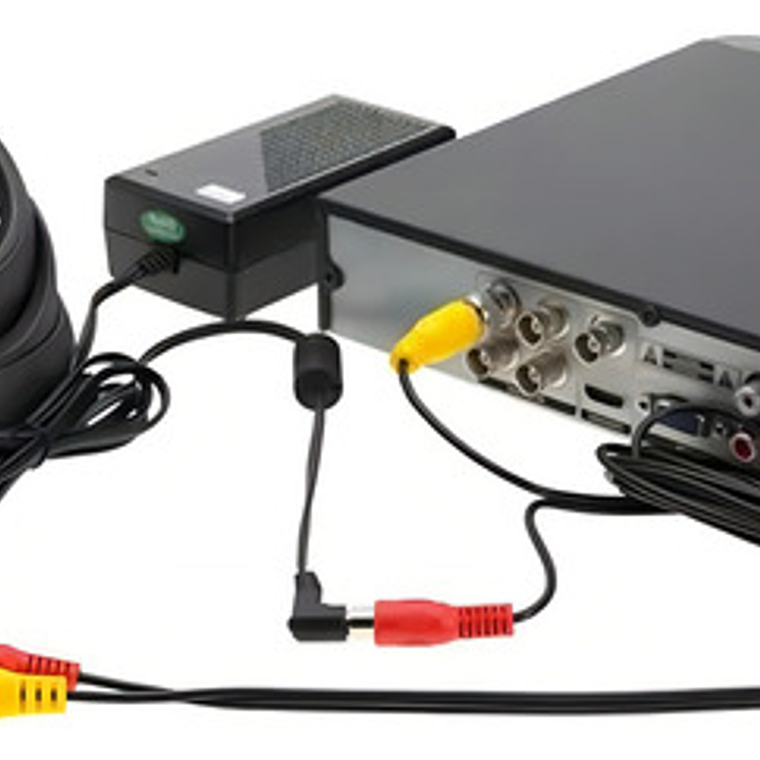 Cable Siamés 30 Metros Para Cámaras De Seguridad Cctv, Cable Bnc De Video Y Alimentación, Antienferencia, Todo-en-uno, Ideal Para Instalaciones De Cctv Y Sistemas De Seguridad 8