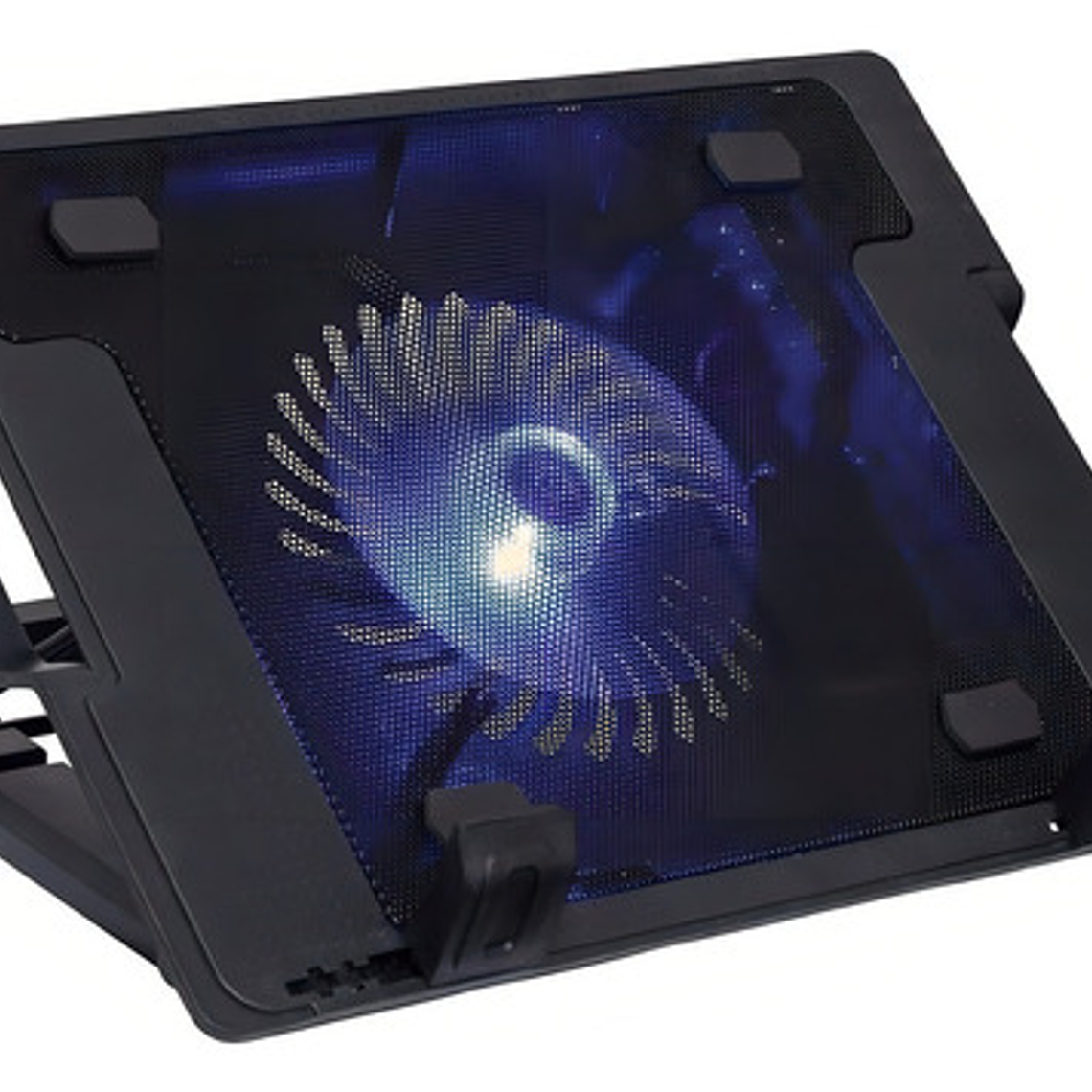 Mesa Notebook Con Ventilador Plegable Portátil Ergostand Color Negro 2