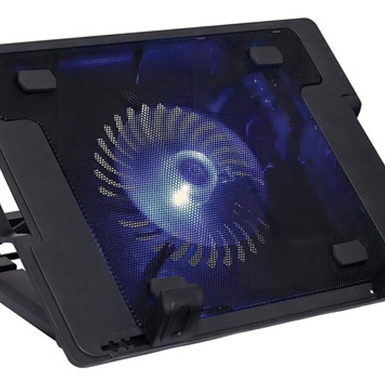 Mesa Notebook Con Ventilador Plegable Portátil Ergostand Color Negro 2