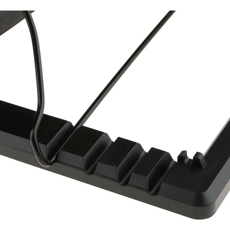 Mesa Notebook Con Ventilador Plegable Portátil Ergostand Color Negro 5