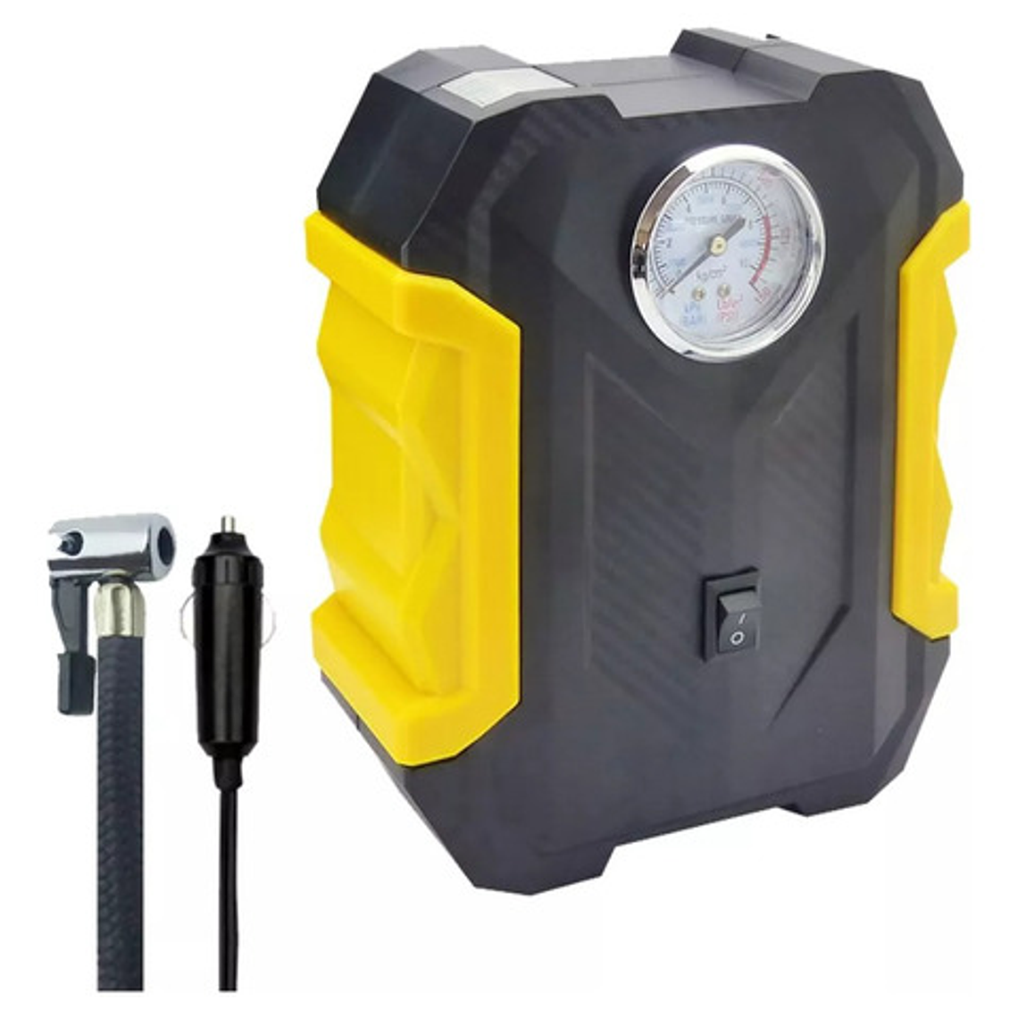 Compresor De Aire Carsun Para Vehículos Neumaticos Etc Fase Eléctrica Monofásica Frecuencia 150psi - 261001 C61 1