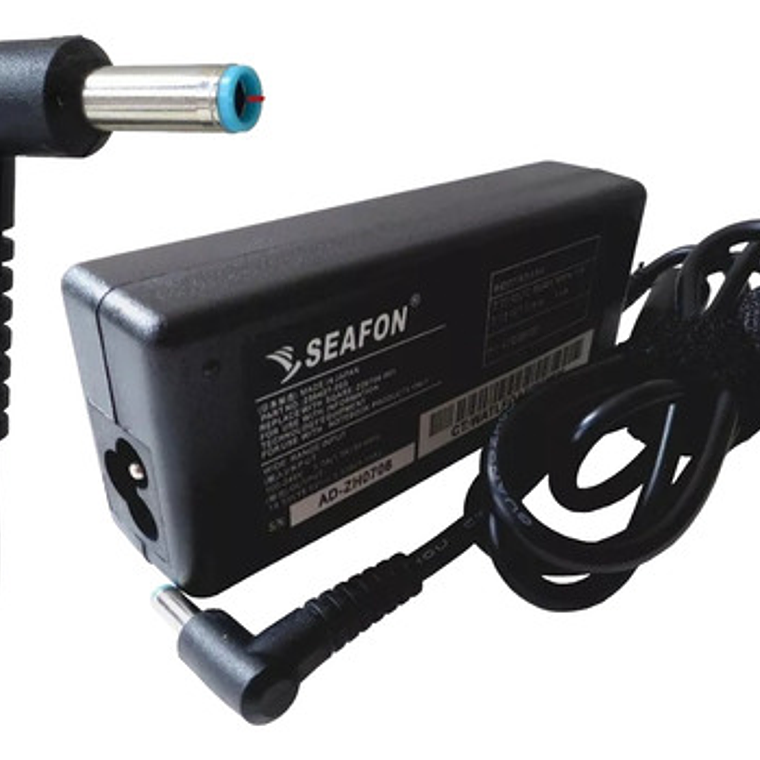 Cargador Transformador Para Notebook Hp Punta Azul 19v 3.33a 1