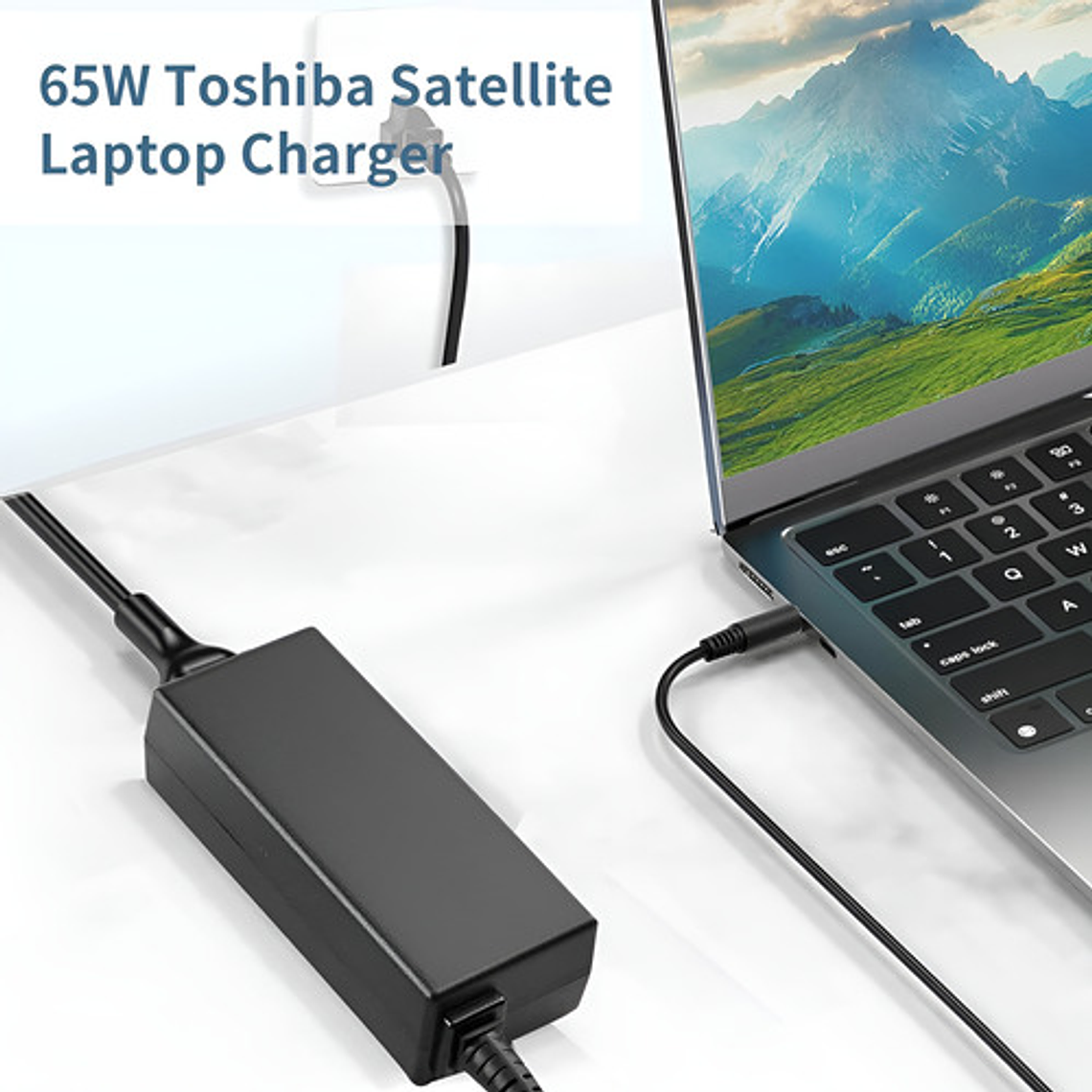 Cargador Transformador Para Notebook Hp Punta Azul 19v 3.33a 3