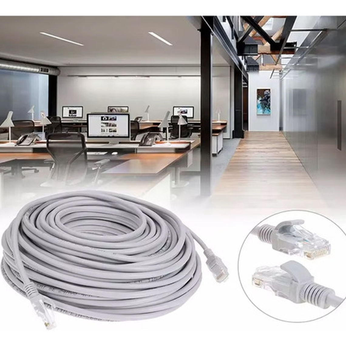 Cable Red Utp,10 Metros, Cat 6, Armado, Santiago Centro 6