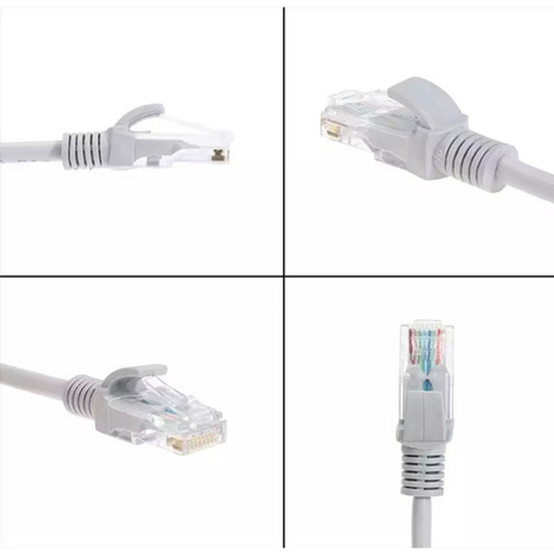 Cable Red Utp,10 Metros, Cat 6, Armado, Santiago Centro 7