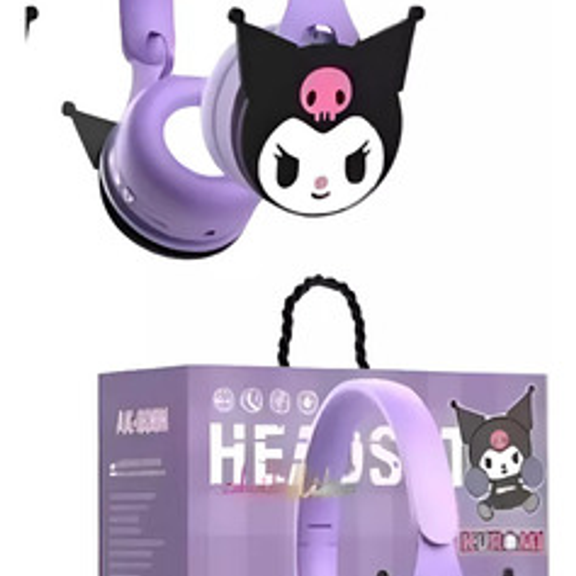 Audífonos Importados Inalámbricos De Kuromi Con Bt 1