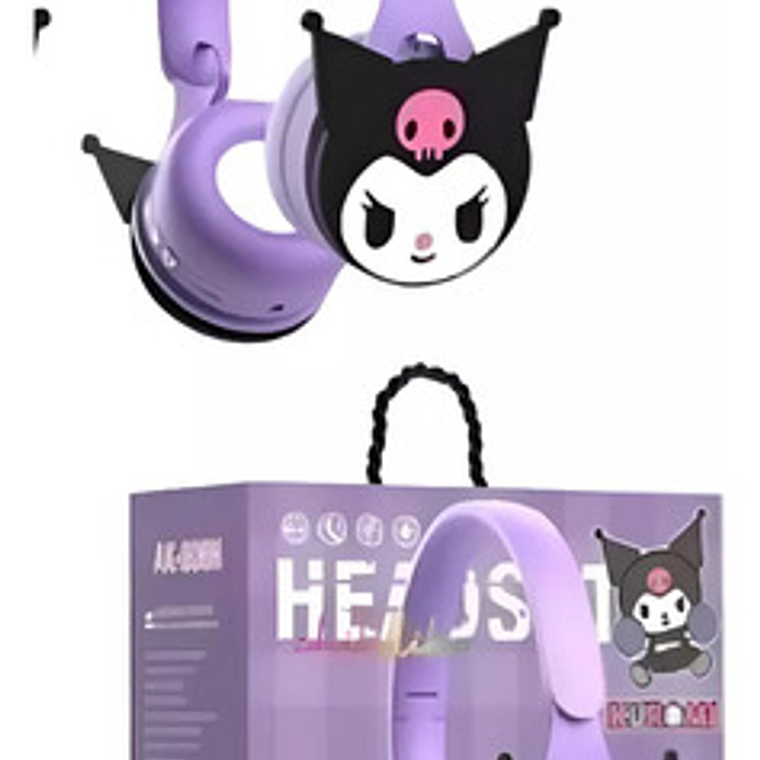 Audífonos Importados Inalámbricos De Kuromi Con Bt 1