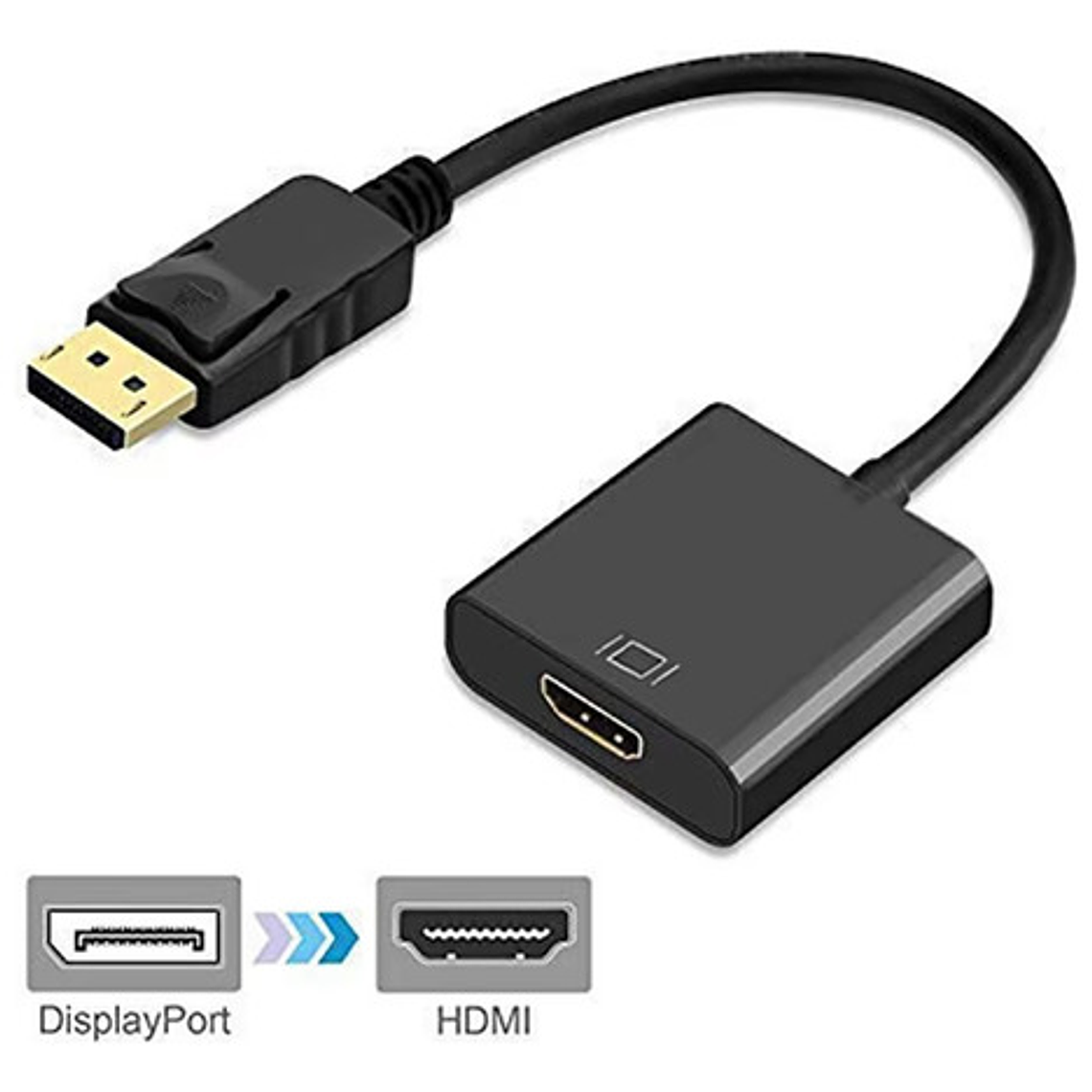 Cable Adaptador Display Port A Hdmi Hembra 2