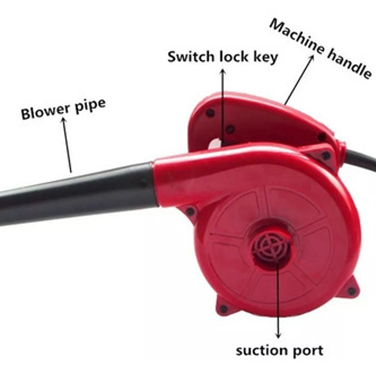 Sopladora Aspiradora Eléctrica Multifuncional 13000rpm 4