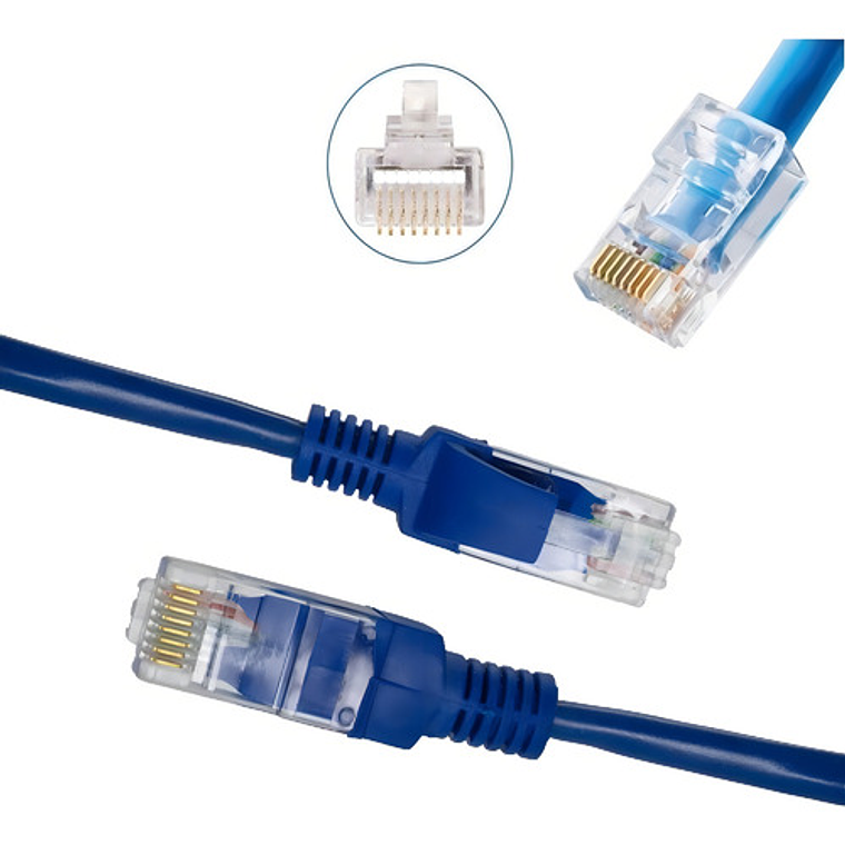 Cable De Red Cat5 Ethernet Lan Giga Rj45 De 30 Metros 2