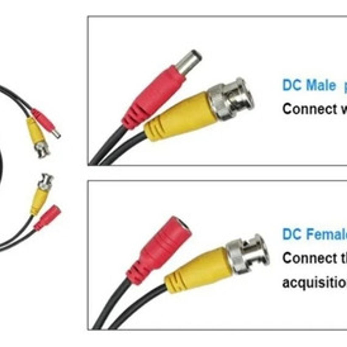 Cable Bnc Para Camaras De Seguridad 20metro Cctv - Heaven 3