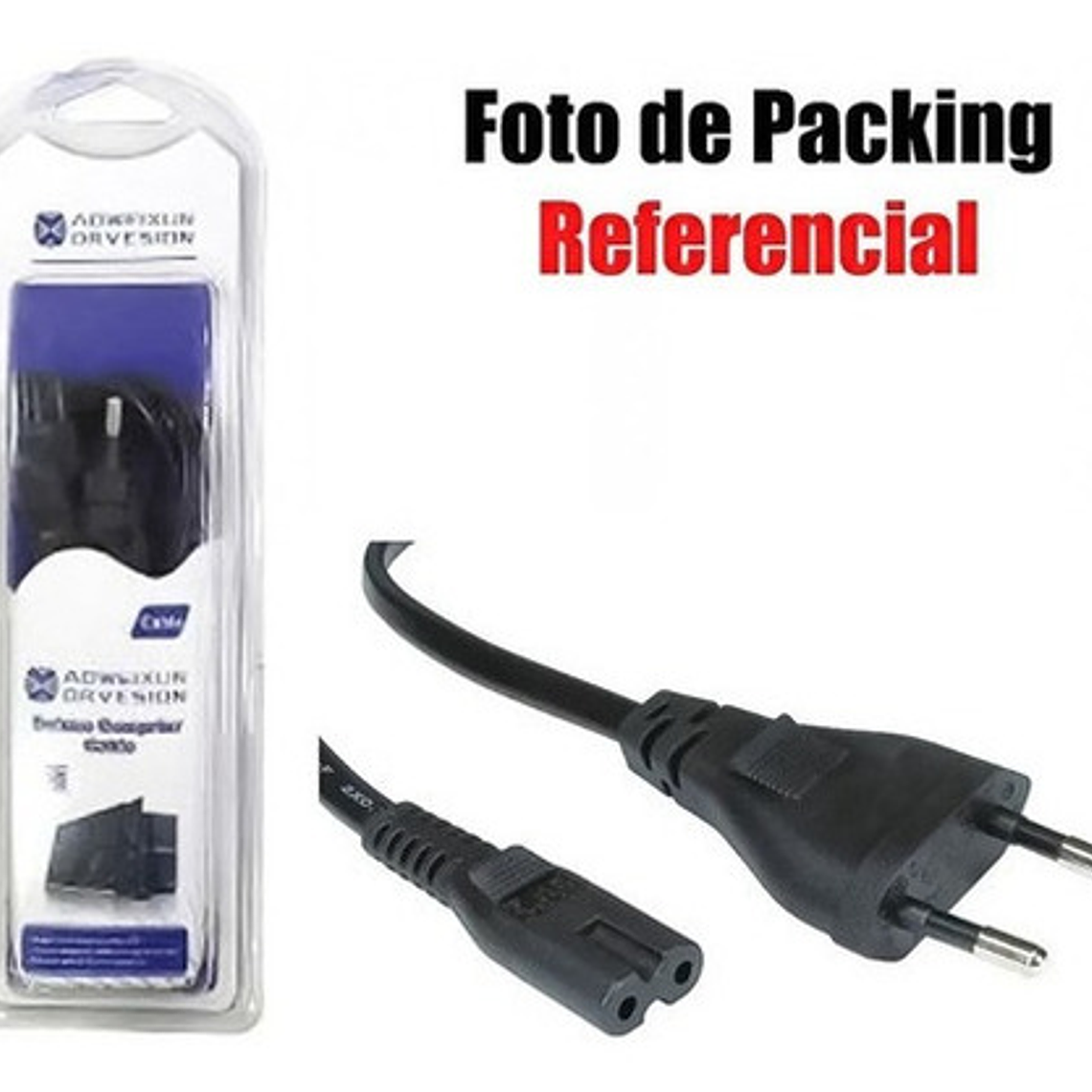 Cable De Alimentación Para Monitortipo 8 De 1.5m De Largo 3