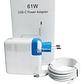 Cargador Macbook Pro Usb - C 61w + Cable Color Blanco - Miniatura 3