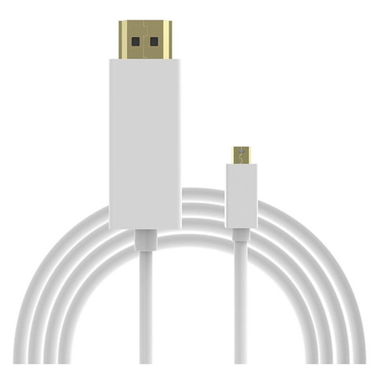 Cable Hdmi - Mini Display Port Thunderbolt 1.8 Mts Macbook 1