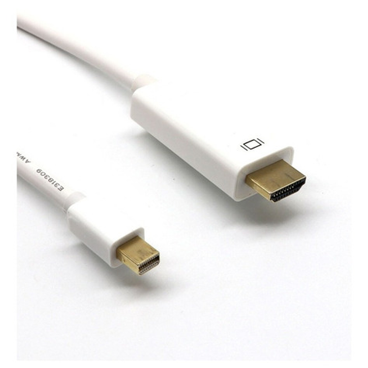 Cable Hdmi - Mini Display Port Thunderbolt 1.8 Mts Macbook 2