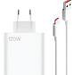 Para Xiaomi 120w Cargador De Carga Súper Rápida Compatible 67w 33w Para Xiaomi 13 12 11 Redmi Note 13 12 11 Lite 10c 9a Tipo C Cargador De Pared Rápido - Miniatura 4