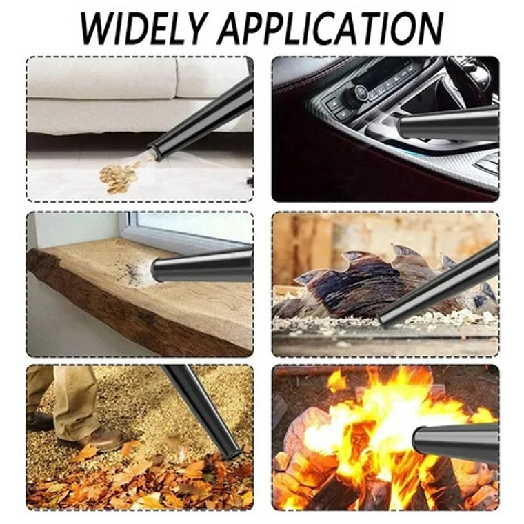 Soplador Aspirador De Aire Inalambrico Recargable 2