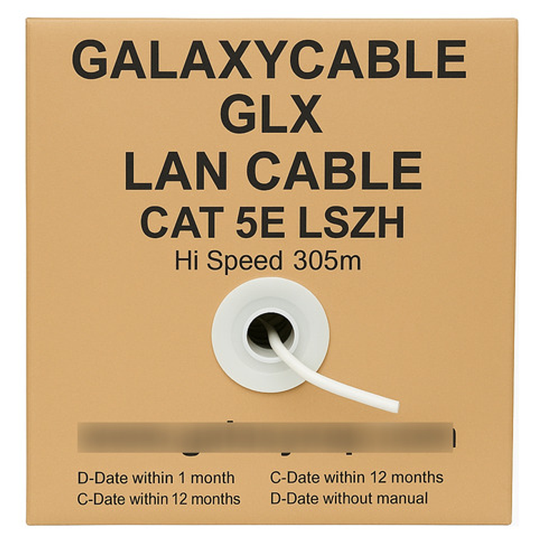 Cable Red Utp Interior Multifilar Blanco Cat5e 100% Cobre 2